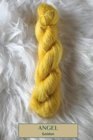 Madeja de mohair y seda “ANGEL” - Golden