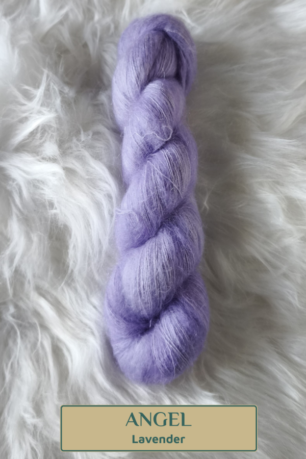 Madeja de mohair y seda “ANGEL” - Imagen 7