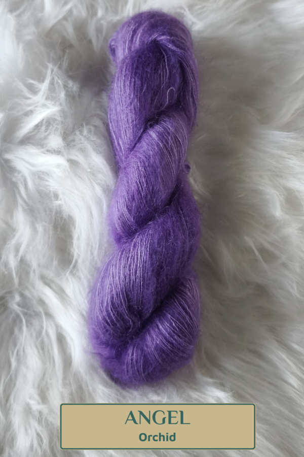Madeja de mohair y seda “ANGEL” - Imagen 4