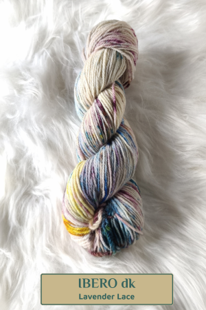 Madeja de lana merino "IBERO DK" (100% español)