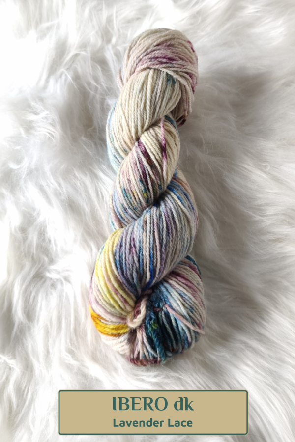 Madeja de lana merino "IBERO DK" (100% español)