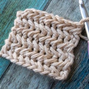 Punto Herrington - Espina pez - Ganchillo