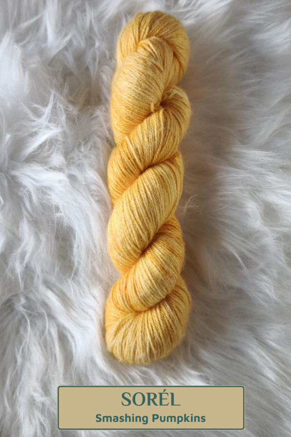 Madeja de lana «SORÉL» (BFL, seda y cashmere) - Imagen 7